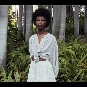 Doen Jane Top in Savoie Stripe - M - NEW WITH TAGS